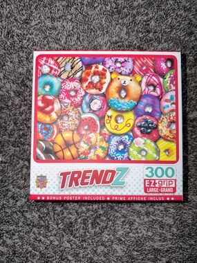 LC Trendz 300-Piece EZ-Grip Donut Puzzle - Multicolor